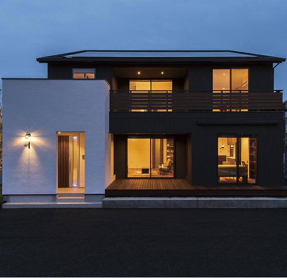 ショコラ モデルハウス 外観